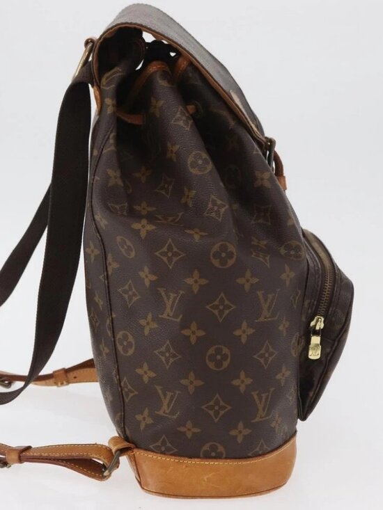 LOUIS VUITTON Monogram Montsouris GM Backpack M51135 LV Auth 179670 main image 5
